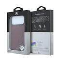Mercedes-Benz Mercedes-Benz iPhone 18 Pro Max/iPhone 17 Pro Max Hartschalenhülle MagSafe PU-Kunstleder 3D - Bordeaux