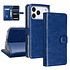 TUNIQ iPhone 18 Pro Max Back cover case - PU+TPU Booktype Case - Blue TUNIQ iPhone 18 Pro Max Back cover case - PU+TPU Booktype Case - Blue