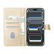 TUNIQ TUNIQ iPhone 18 Pro Max Back cover case - PU+TPU Booktype Case - Gold