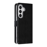 TUNIQ TUNIQ Galaxy S26 FE Back cover case - PU+TPU Booktype Case - Black TUNIQ TUNIQ Galaxy S26 FE Back cover case - PU+TPU Booktype Case - Black