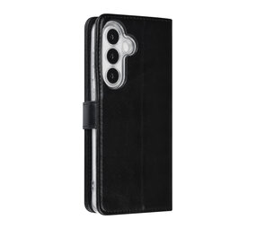 TUNIQ TUNIQ Galaxy S26 FE Back cover case - PU+TPU Booktype Case - Black TUNIQ TUNIQ Galaxy S26 FE Back cover case - PU+TPU Booktype Case - Black