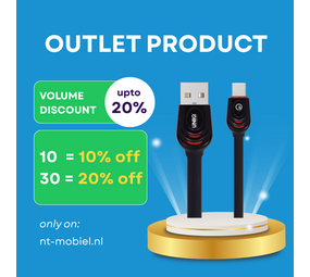 UNIQ Accessory Uniq Accessory Type-C Kabel Fast charging - data transfer 2M - Schwarz UNIQ Accessory Uniq Accessory Type-C Kabel Fast charging - data transfer 2M - Schwarz