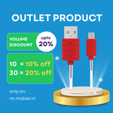 Micro USB Kabel 1m 2.1A Weiß (8719273250549)