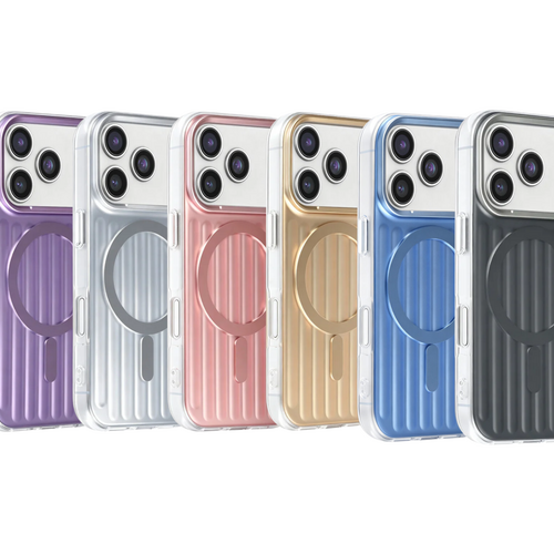 TUNIQ TUNIQ iPhone 17 Pro Max Back cover coque - luggage IMD MagSafe - Rose