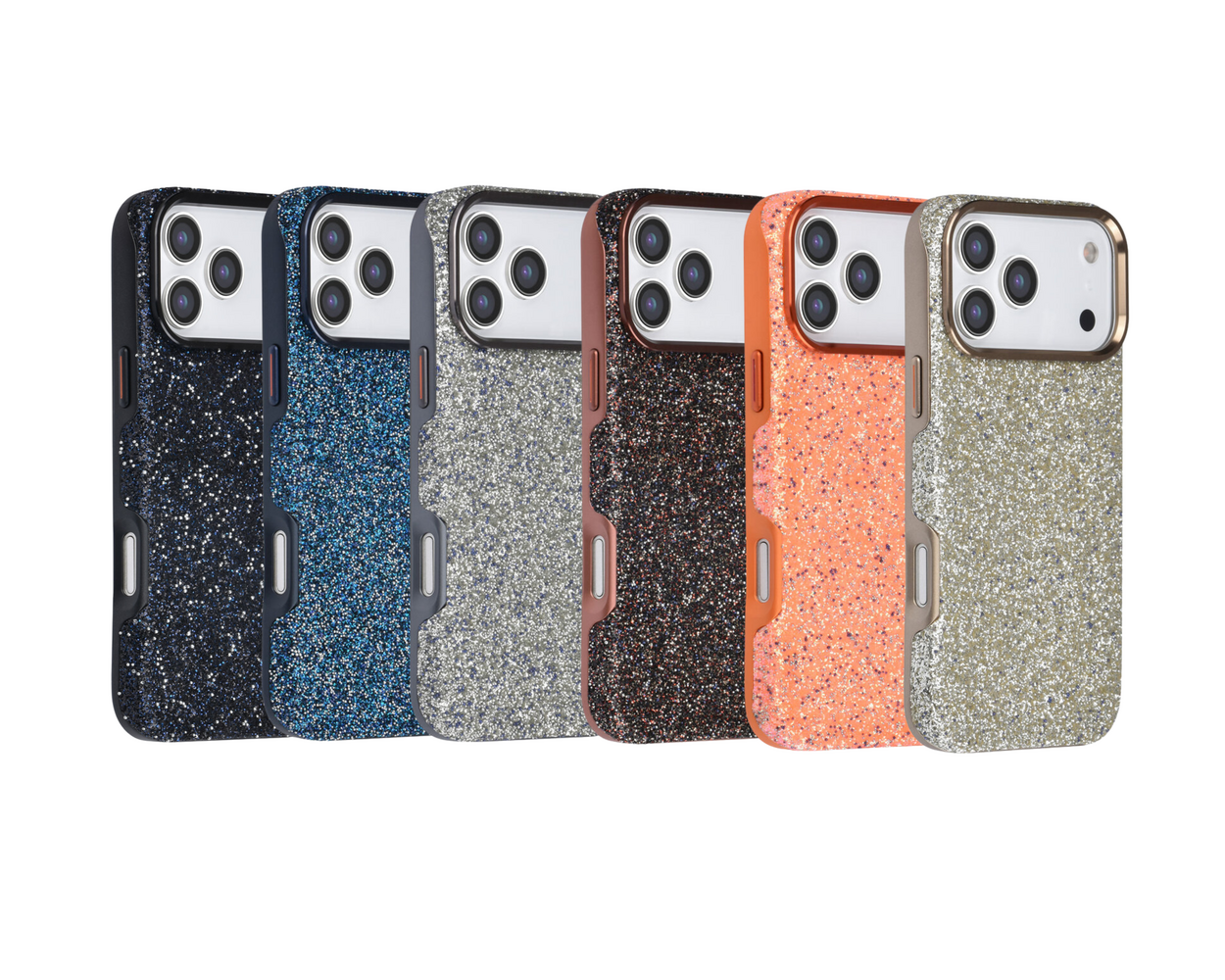 TUNIQ TUNIQ iPhone 17 Pro Back cover case - Glitter Magsafe TPU+PC - Grey TUNIQ TUNIQ iPhone 17 Pro Back cover case - Glitter Magsafe TPU+PC - Grey