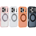 TUNIQ TUNIQ iPhone 17 Pro Max Back cover coque - 360 rotation stand MagSafe - Orange
