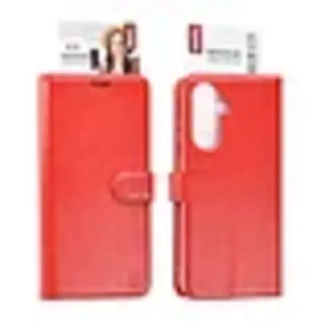 TUNIQ TUNIQ Galaxy A27 Back cover coque - Book type case - Rouge TUNIQ TUNIQ Galaxy A27 Back cover coque - Book type case - Rouge