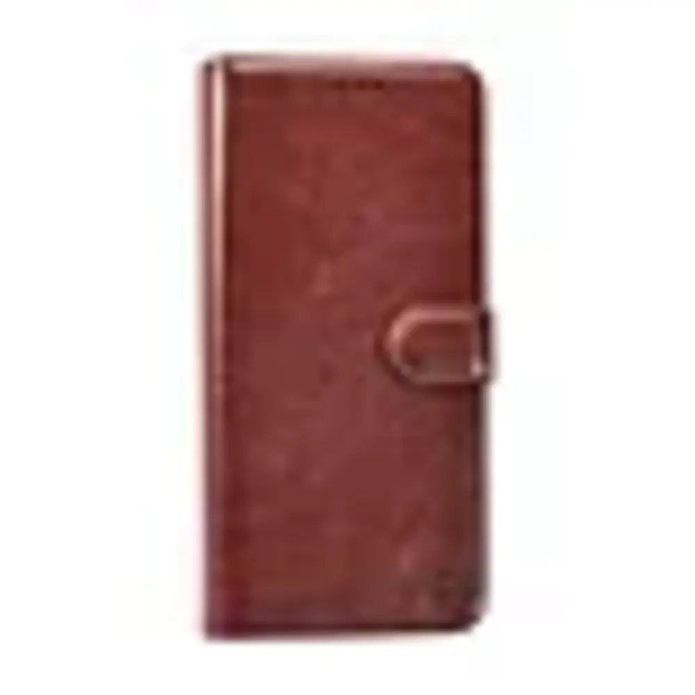 TUNIQ TUNIQ Galaxy A27 Back-Cover hul - Book type case - Braun TUNIQ TUNIQ Galaxy A27 Back-Cover hul - Book type case - Braun