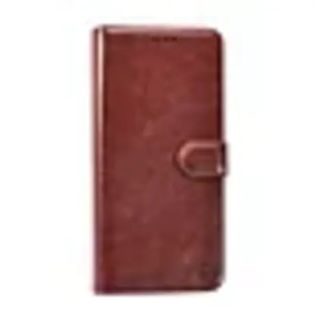 TUNIQ TUNIQ Galaxy A27 Back-Cover hul - Book type case - Braun TUNIQ TUNIQ Galaxy A27 Back-Cover hul - Book type case - Braun