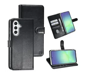 TUNIQ TUNIQ Galaxy A27 Back-Cover hul - Book type case - Schwarz
