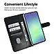 TUNIQ TUNIQ Galaxy A27 Back-Cover hul - Book type case - Schwarz TUNIQ TUNIQ Galaxy A27 Back-Cover hul - Book type case - Schwarz