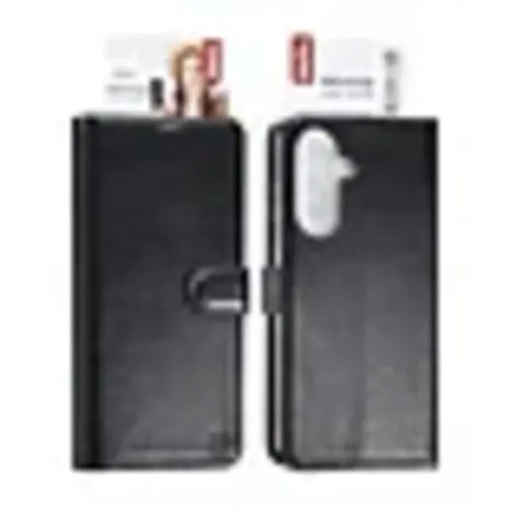 TUNIQ TUNIQ Galaxy A27 Back-Cover hul - Book type case - Schwarz TUNIQ TUNIQ Galaxy A27 Back-Cover hul - Book type case - Schwarz