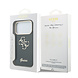 Guess Guess iPhone 18 Pro Back-Cover hul - HC IML 4G Script Metal - Schwarz