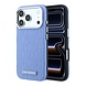 Karl Lagerfeld Karl Lagerfeld iPhone 18 Pro Max Back-Cover hul - HC Magsafe SW Grained PU HS Mono Resin Logo - Hellblau