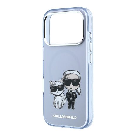Karl Lagerfeld Karl Lagerfeld iPhone 18 Pro Back-Cover hul - HC Magsafe IML KC Bodies Sketch Print - Hellblau Karl Lagerfeld Karl Lagerfeld iPhone 18 Pro Back-Cover hul - HC Magsafe IML KC Bodies Sketch Print - Hellblau
