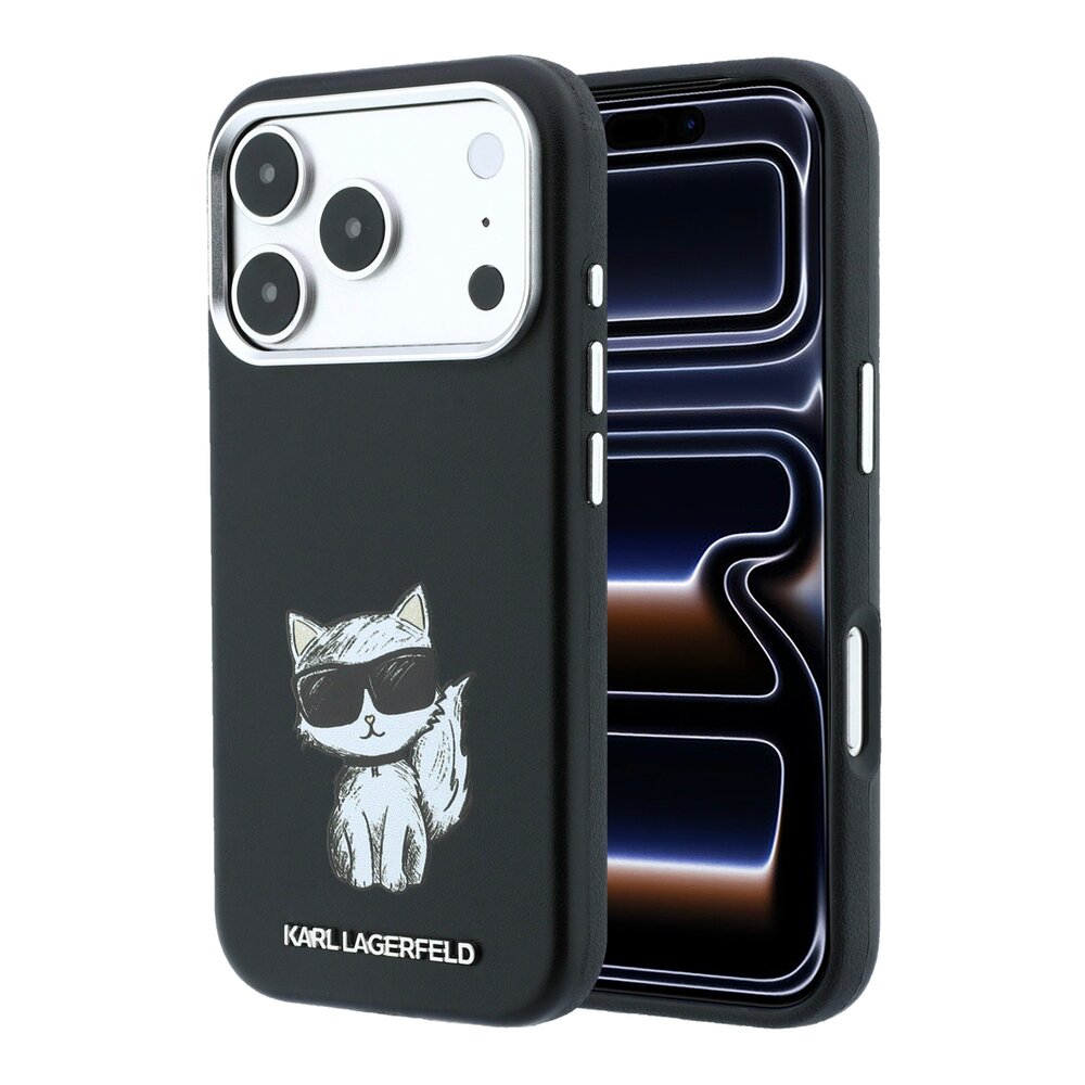 Karl Lagerfeld Karl Lagerfeld iPhone 18 Pro Back cover coque - HC Magsafe SW Smooth PU Ikonik Sketch - Noir Karl Lagerfeld Karl Lagerfeld iPhone 18 Pro Back cover coque - HC Magsafe SW Smooth PU Ikonik Sketch - Noir
