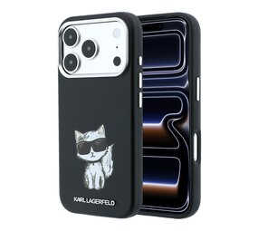 Karl Lagerfeld Karl Lagerfeld iPhone 18 Pro Backcover hoesje - HC Magsafe SW Smooth PU Ikonik Sketch - Zwart Karl Lagerfeld Karl Lagerfeld iPhone 18 Pro Backcover hoesje - HC Magsafe SW Smooth PU Ikonik Sketch - Zwart