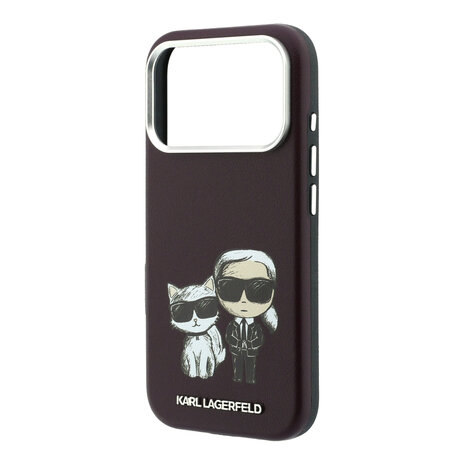 Karl Lagerfeld Karl Lagerfeld iPhone 18 Pro Backcover hoesje - HC Magsafe IML KC Bodies Sketch Print - Burgundy Karl Lagerfeld Karl Lagerfeld iPhone 18 Pro Backcover hoesje - HC Magsafe IML KC Bodies Sketch Print - Burgundy