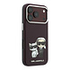 Karl Lagerfeld Karl Lagerfeld iPhone 18 Pro Back cover case - HC Magsafe IML KC Bodies Sketch Print - Burgundy
