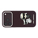 Karl Lagerfeld Karl Lagerfeld iPhone 18 Pro Back cover case - HC Magsafe IML KC Bodies Sketch Print - Burgundy
