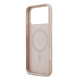 Guess Guess iPhone 17 Pro Back-Cover hul - HC Magsafe PU With Peony Hot Stamp - Rosa Guess Guess iPhone 17 Pro Back-Cover hul - HC Magsafe PU With Peony Hot Stamp - Rosa