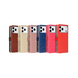 TUNIQ TUNIQ iPhone 18 Pro Back cover case - PU+TPU Booktype Case - Red