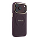 Guess Guess iPhone 18 Pro Max Back-Cover hul - HC Magsafe Saffiano HS Peony & Ring - Burgundy Guess Guess iPhone 18 Pro Max Back-Cover hul - HC Magsafe Saffiano HS Peony & Ring - Burgundy