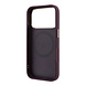 Guess Guess iPhone 18 Pro Back-Cover hul - HC Magsafe PU Stripe HS Peony 4G Logo - Burgundy Guess Guess iPhone 18 Pro Back-Cover hul - HC Magsafe PU Stripe HS Peony 4G Logo - Burgundy