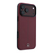 Mercedes-Benz Mercedes-Benz iPhone 18 Pro Max Back-Cover hul - HC Magsafe PU Leather Semi Wrap With Iconic Line - Burgundy Mercedes-Benz Mercedes-Benz iPhone 18 Pro Max Back-Cover hul - HC Magsafe PU Leather Semi Wrap With Iconic Line - Burgundy