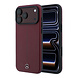 Mercedes-Benz Mercedes-Benz iPhone 18 Pro Max Back-Cover hul - HC Magsafe PU Leather Semi Wrap With Iconic Line - Burgundy Mercedes-Benz Mercedes-Benz iPhone 18 Pro Max Back-Cover hul - HC Magsafe PU Leather Semi Wrap With Iconic Line - Burgundy