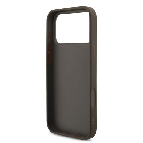 Guess Guess iPhone 18 Pro Max Back cover case - HC 4G PU Big Logo - Brown Guess Guess iPhone 18 Pro Max Back cover case - HC 4G PU Big Logo - Brown