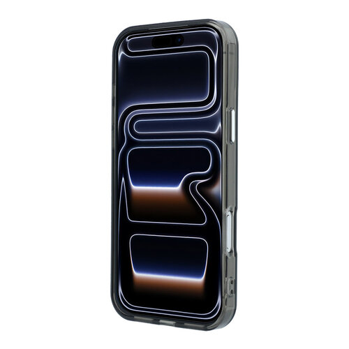 Lacoste Lacoste iPhone 18 Pro Max/iPhone 17 Pro Max Hartschalenhülle MagSafe IML Glänzende Oberfläche Ringständer - Schwarz