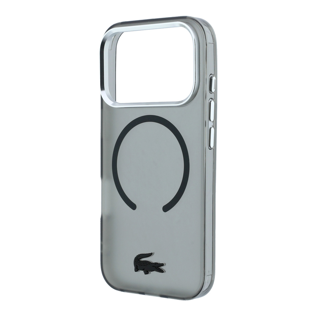 Lacoste Lacoste iPhone 18 Pro Backcover hoesje - HC Magsafe IML Frosted - Zwart, foto 6 van 6