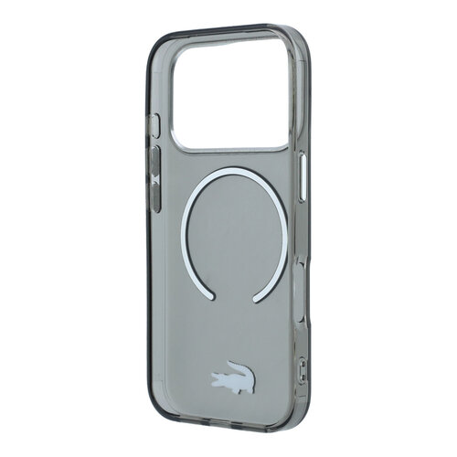 Lacoste Lacoste iPhone 18 Pro/iPhone 17 Pro Hartschalenhülle MagSafe IML Matte Oberfläche - Schwarz