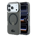 Lacoste Lacoste iPhone 18 Pro/iPhone 17 Pro Hartschalenhülle MagSafe IML Matte Oberfläche - Schwarz