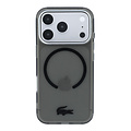 Lacoste Lacoste iPhone 18 Pro/iPhone 17 Pro Hartschalenhülle MagSafe IML Matte Oberfläche - Schwarz