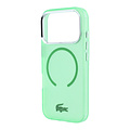 Lacoste Lacoste iPhone 18 Pro/iPhone 17 Pro Hartschalenhülle MagSafe IML Matte Oberfläche Estragon - Grün