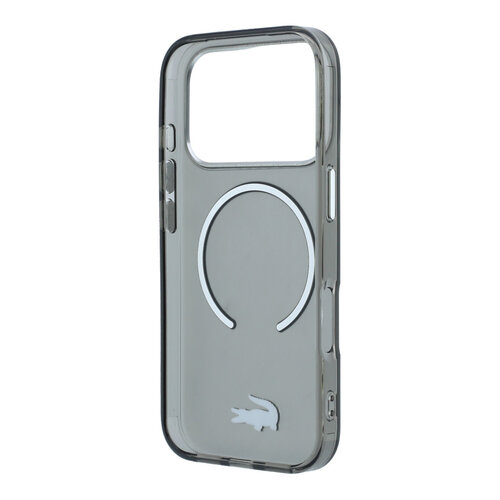 Lacoste Lacoste iPhone 18 Pro/iPhone 17 Pro Hartschalenhülle MagSafe IML Matte Oberfläche - Schwarz