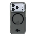 Lacoste Lacoste iPhone 18 Pro/iPhone 17 Pro Hartschalenhülle MagSafe IML Matte Oberfläche - Schwarz