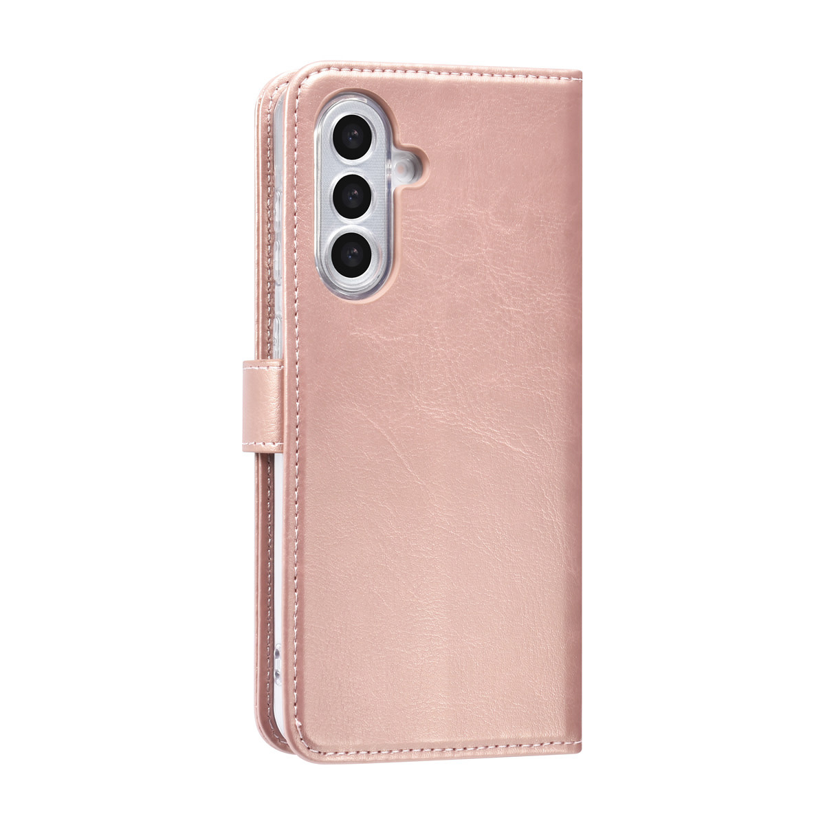 TUNIQ TUNIQ Galaxy A27 Backcover hoesje - Book type case - Rose Gold, foto 3 van 6