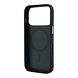 Guess Guess iPhone 18 Pro Max Back-Cover hul - HC Magsafe Ring Stand 360 Grained PU Classic Logo - Schwarz