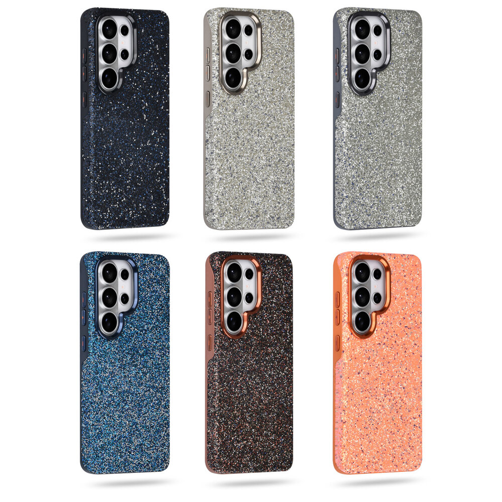 TUNIQ TUNIQ Galaxy S26 Ultra Back cover case - Glitter Magsafe TPU+PC - Blue TUNIQ TUNIQ Galaxy S26 Ultra Back cover case - Glitter Magsafe TPU+PC - Blue