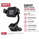 UNIQ Accessory UNIQ Accessory Bluetooth FM Transmitter, Autohouder + Draadloze Oplader - Black