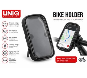 UNIQ Accessory UNIQ Accessory Support de Vélo - résistant aux intempéries - Rotatif à 360 degrés - Noir
