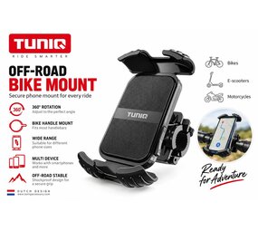 UNIQ Accessory UNIQ Accessory Support de Vélo Antichoc - Rotatif à 360 degrés - Noir