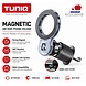 TUNIQ TUNIQ Magnetic ventilation grille Phone holder - Magsafe Compatible - Double lock - Black