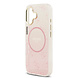 Guess Guess iPhone 17 Back cover case - 4G Patterned Glitter Silicone Cover - Pink