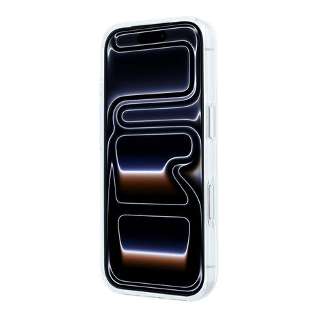 Guess Guess iPhone 18 Pro Hoesje - IML - 4G - harde behuizing - metalen scriptlogo - Wit Guess Guess iPhone 18 Pro Hoesje - IML - 4G - harde behuizing - metalen scriptlogo - Wit