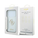 Guess Guess iPhone 18 Pro Case - IML - 4G - hard shell - script metal logo - White Guess Guess iPhone 18 Pro Case - IML - 4G - hard shell - script metal logo - White