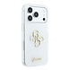 Guess Guess iPhone 18 Pro Hülle - IML - 4G - Hartschale - Metalllogo in Schreibschrift - Weiß Guess Guess iPhone 18 Pro Hülle - IML - 4G - Hartschale - Metalllogo in Schreibschrift - Weiß